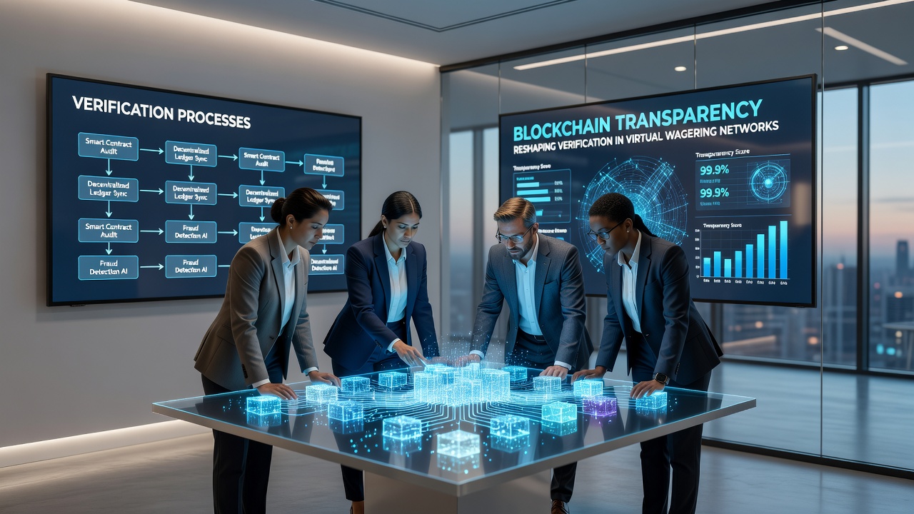 Player dashboard displaying blockchain-verified game outcomes and transaction history